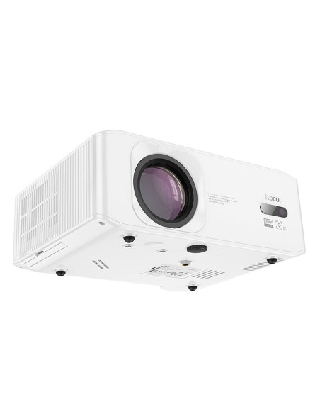 HOCO projector with Android software Wi-Fi Bluetooth 1080P DT3 white