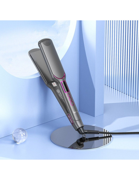 HOCO electric straightening hair with digital display HP42 gray