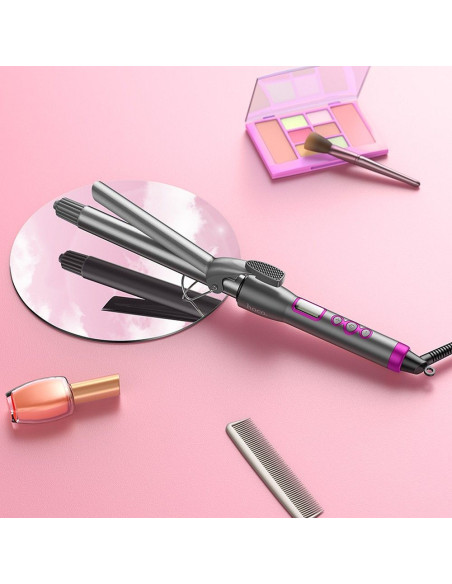 HOCO electric manual curling iron with digital display HP43 gray