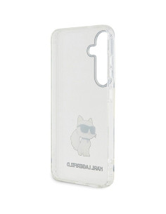 Véritable KARL LAGERFELD Case KLHCS24SHNCHTCT pour SAMSUNG S24 (IML NFT CHOUPETTE) transparent 2