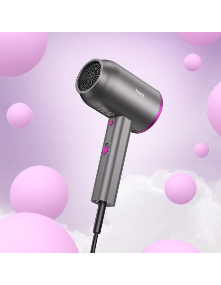 HOCO hot and cold air hair dryer HP13 rose red