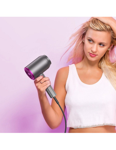 HOCO hot and cold air hair dryer HP13 rose red