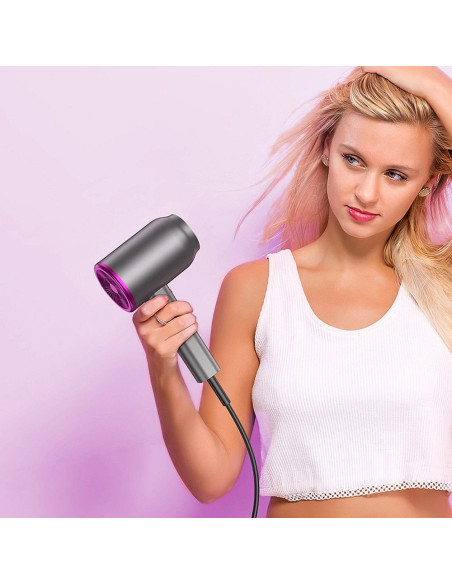 HOCO hot and cold air hair dryer HP13 rose red