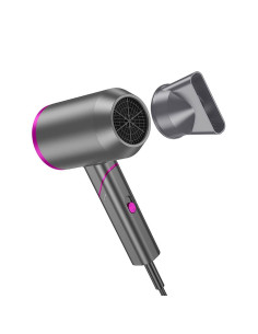 HOCO hot and cold air foldable hair dryer HP13 Plus rose red