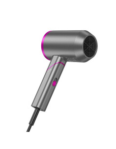 HOCO hot and cold air foldable hair dryer HP13 Plus rose red 2