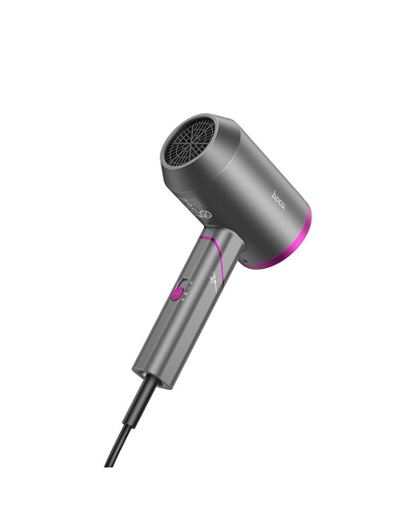 HOCO hot and cold air foldable hair dryer HP13 Plus rose red
