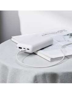 BASEUS USB A vers Micro USB 2.4A Câble de sagesse TZCAMZJ-02 2 pièces 1.5 m blanc 2