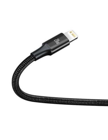 BASEUS Câble 3-en-1 Type C vers Micro USB / Lightning / Type C 20W CAMLT-SC01 1.5 m noir