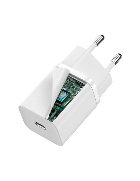 Chargeur secteur BASEUS Type C PD QC3.0 3A 30W CCSUP-J02/CCCJG30CE blanc