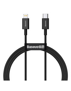 BASEUS cable Type C pour Apple Lightning 8-pin PD20W Superior Series Fast Charging CATLYS-A01 1 m noir
