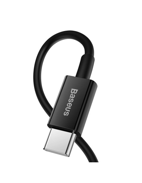 BASEUS cable Type C pour Apple Lightning 8-pin PD20W Superior Series Fast Charging CATLYS-A01 1 m noir