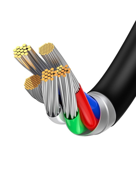 BASEUS cable Type C pour Apple Lightning 8-pin PD20W Superior Series Fast Charging CATLYS-A01 1 m noir