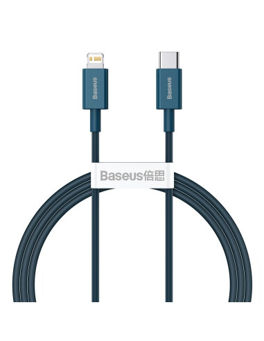 BASEUS cable Type C to Lightning PD 20W Superior CATLYS-A03 1 m blue