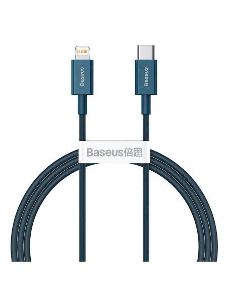 BASEUS cable Type C to Lightning PD 20W Superior CATLYS-A03 1 m blue