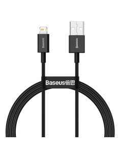 BASEUS cable USB pour Apple Lightning 8-pin 2,4A Superior Series Fast Charging CALYS-A01 1 m noir
