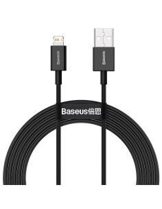 BASEUS cable USB pour Apple Lightning 8-pin 2,4A Superior Series Fast Charging CALYS-C01 2m noir