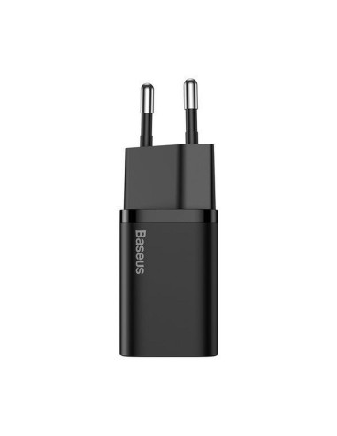 Chargeur secteur BASEUS Type C + câble Type C vers Type C PD QC3.0 3A 25W TZCCSUP-L01 noir