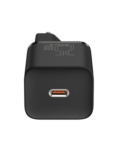 Chargeur secteur BASEUS Type C + câble Type C vers Type C PD QC3.0 3A 25W TZCCSUP-L01 noir