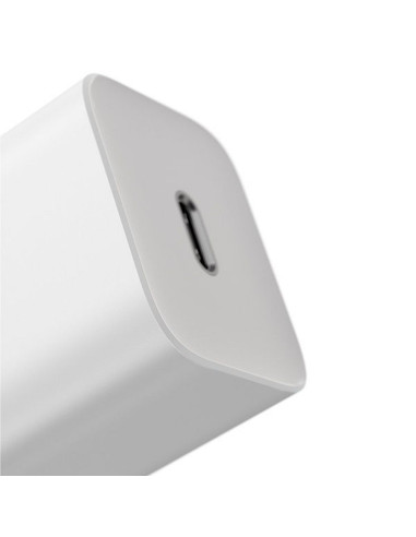Chargeur secteur BASEUS Type C + câble Type C vers Type C PD QC3.0 3A 25W TZCCSUP-L02 blanc