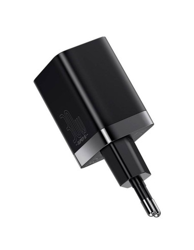 BASEUS USB A + Type C PD QC3.0 Chargeur secteur 30W CCSUPP-E01/CCCJG30UE noir