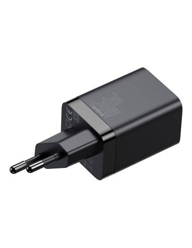 BASEUS USB A + Type C PD QC3.0 Chargeur secteur 30W CCSUPP-E01/CCCJG30UE noir