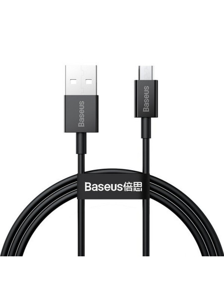 BASEUS USB A vers Micro USB 2A Câble supérieur CAMYS-A01 2 m noir