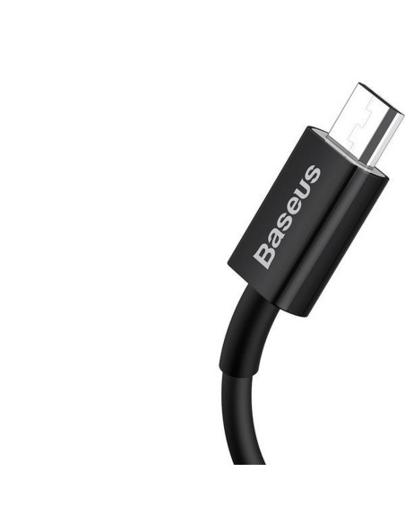 BASEUS USB A vers Micro USB 2A Câble supérieur CAMYS-A01 2 m noir