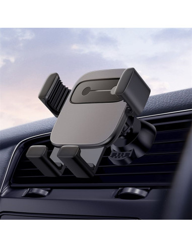 BASEUS support voiture à gravitation pour grille SUYL-FK01 noir