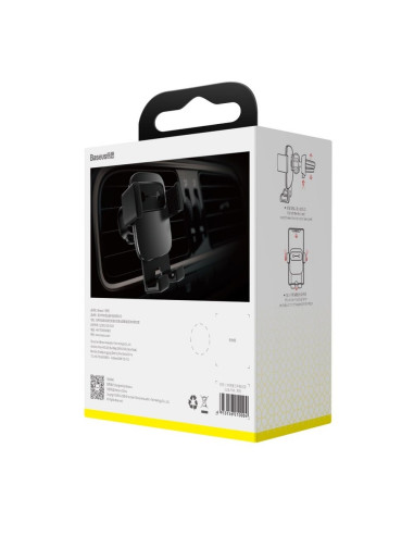 BASEUS support voiture à gravitation pour grille SUYL-FK01 noir