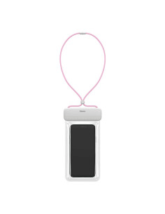 BASEUS Etui universel imperméable Lets Slip IPX8 ACFSD-D24 blanc-rose