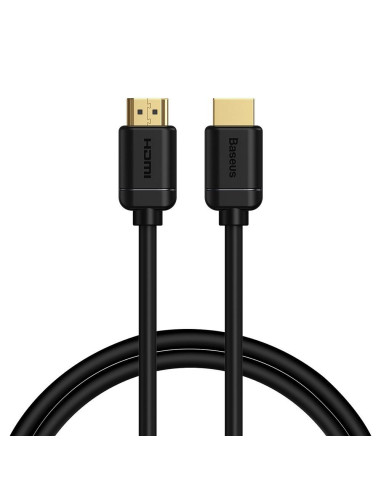 BASEUS Câble HDMI vers HDMI 4K 60Hz 2.0 HD CAKGQ-A01 1 m noir