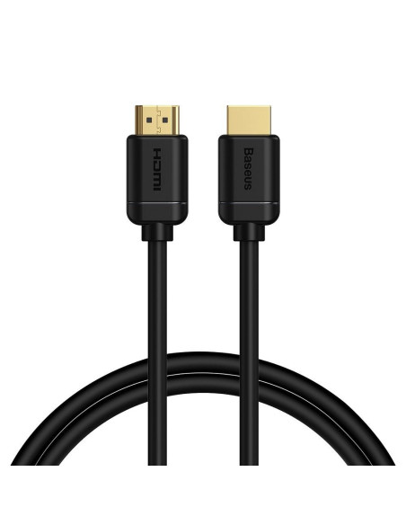 BASEUS Câble HDMI vers HDMI 4K 60Hz 2.0 HD CAKGQ-A01 1 m noir