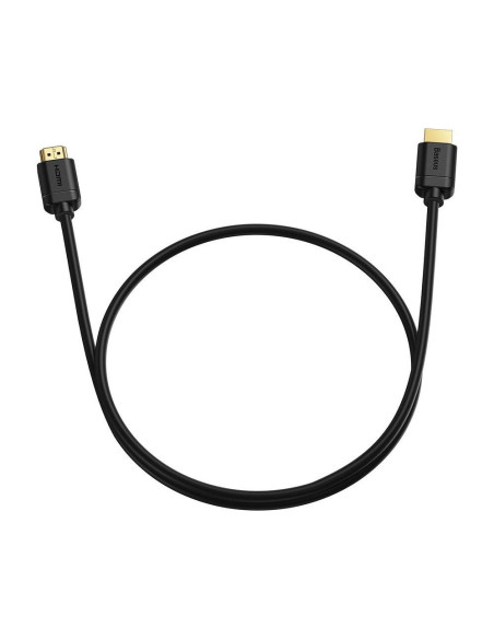 BASEUS Câble HDMI vers HDMI 4K 60Hz 2.0 HD CAKGQ-A01 1 m noir