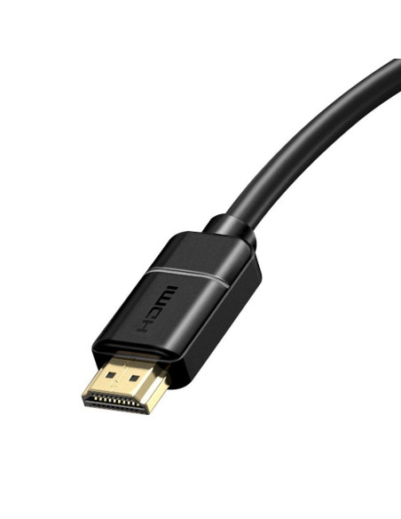 BASEUS Câble HDMI vers HDMI 4K 60Hz 2.0 HD CAKGQ-E01 8m noir