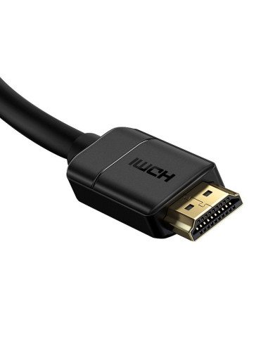 BASEUS Câble HDMI vers HDMI 4K 60Hz 2.0 HD CAKGQ-E01 8m noir