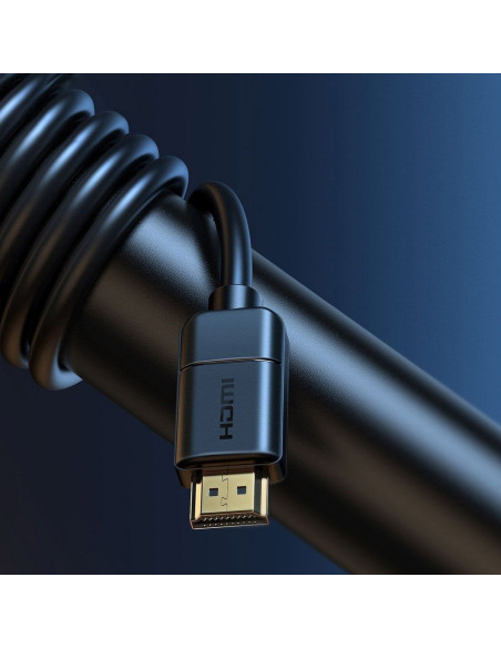BASEUS Câble HDMI vers HDMI 4K 60Hz 2.0 HD CAKGQ-E01 8m noir