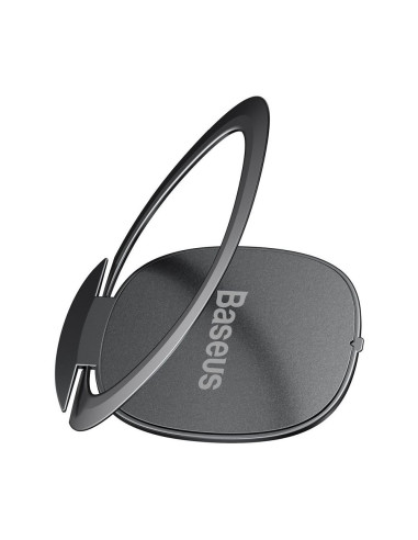 BASEUS porte-anneau de téléphone SUYB-0A gris foncé