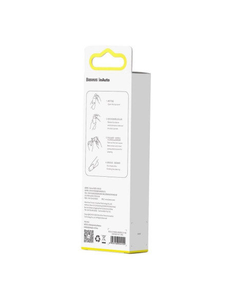 BASEUS Insert d"aspirateur voiture A2 3 pieces CRXCQA2-A01 noir