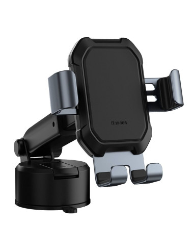 BASEUS support voiture a gravitation sur la sur la vitre/ tableau de bord TANK noir SUYL-TK01