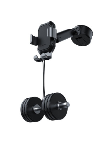 BASEUS support voiture a gravitation sur la sur la vitre/ tableau de bord TANK noir SUYL-TK01