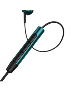 Écouteurs filaires BASEUS avec jack 3,5 mm et microphone Encok H06 vert 2