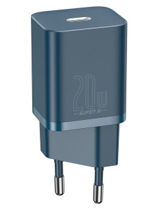 Chargeur secteur BASEUS Type C PD QC3.0 3A 20W CCSUP-B03/CCCJGCE bleu