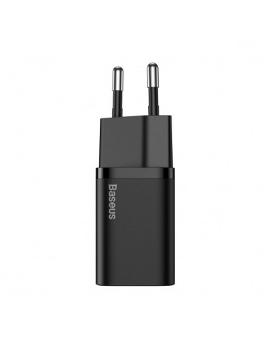 BASEUS chargeur secteur Type C + câble Type C vers Lightning PD QC3.0 3A 20W TZCCSUP-B01/CCCJGCE-D noir
