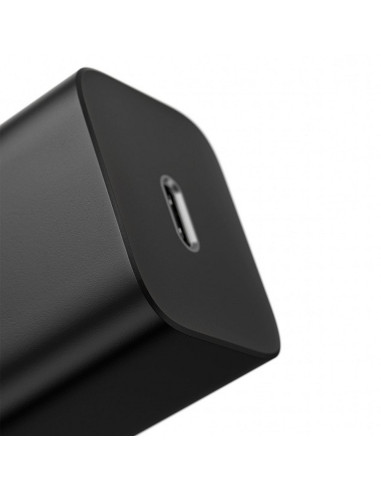 BASEUS chargeur secteur Type C + câble Type C vers Lightning PD QC3.0 3A 20W TZCCSUP-B01/CCCJGCE-D noir