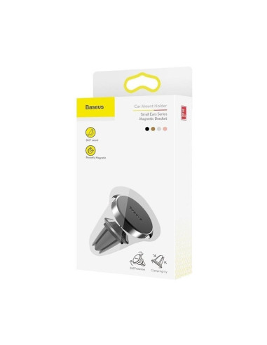 Support voiture magnétique BASEUS pour grille SUER-A01 noir