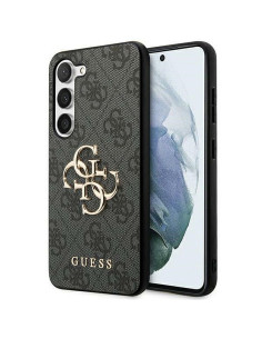 Coque GUESS pour SAMSUNG A55 GUHCSA554GMGGR (PU Big 4G Metal Logo) noir