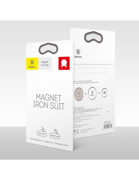Plaque métalliques BASEUS pour support magnétique ACDR-A0S