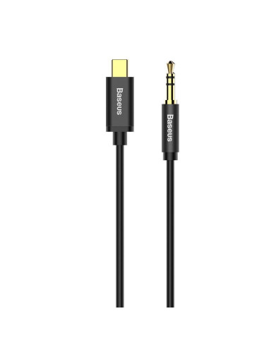 BASEUS adaptateur audio/HF de Type C vers jack 3,5 mm NOIR