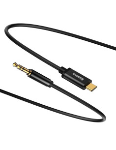 BASEUS adaptateur audio/HF de Type C vers jack 3,5 mm NOIR 2