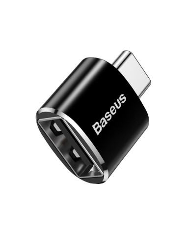 Adaptateur BASEUS OTG USB to Typ-C 2,4A noir